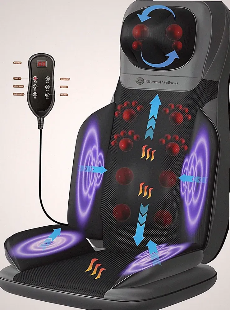 Shiatsu Massage Chair with Heat, Full Back Shiatsu & Rolling, Comfortable Massag